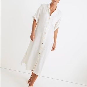 Madewell Lightspun Maxi Dress IN BLACK. New with tags!